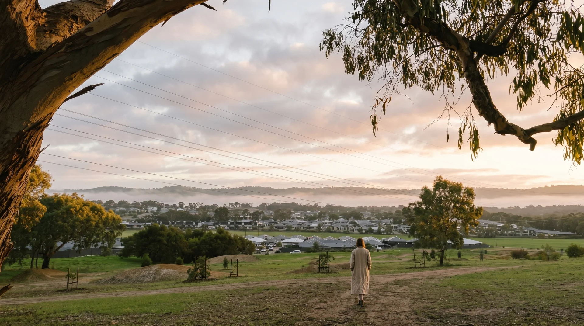 A woman practising mindfulness outdoors, representing calm and anxiety support at Safe Refuge